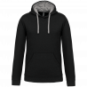 Sweat à capuche unisexe contrastée Kariban