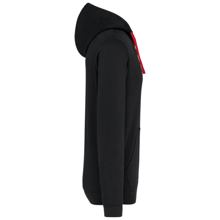 Sweat à capuche unisexe contrastée Kariban
