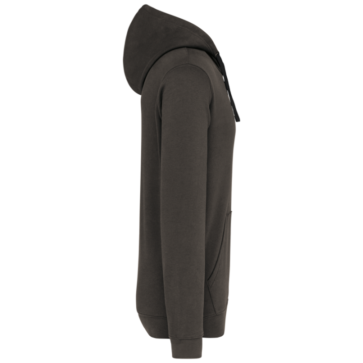 Sweat à capuche unisexe contrastée Kariban