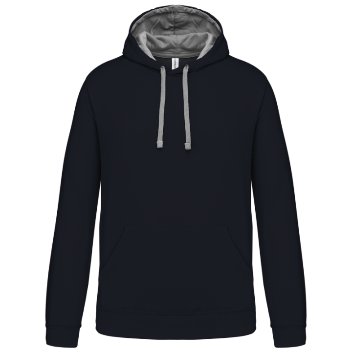 Sweat à capuche unisexe contrastée Kariban