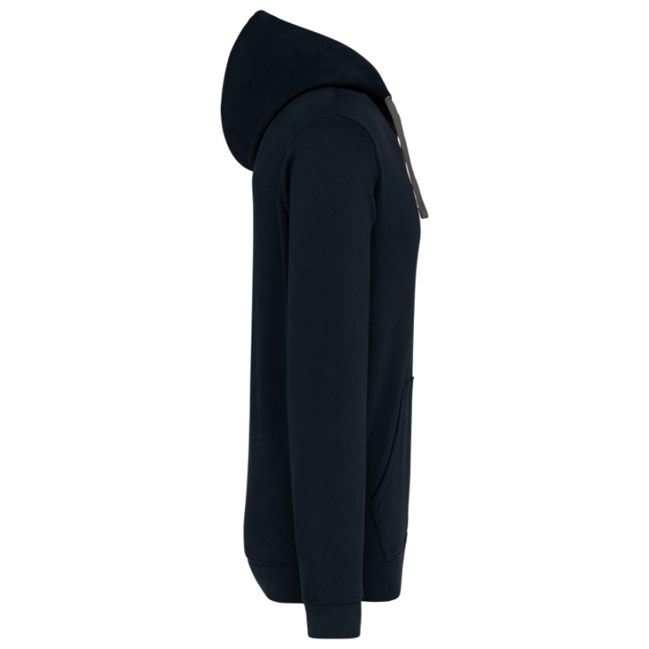 Sweat à capuche unisexe contrastée Kariban