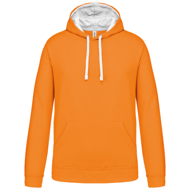 Sweat à capuche unisexe contrastée Kariban