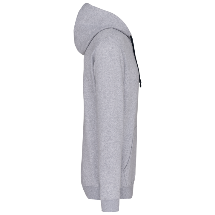 Sweat à capuche unisexe contrastée Kariban
