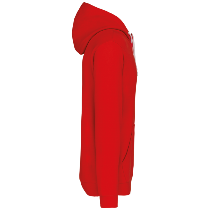 Sweat à capuche unisexe contrastée Kariban