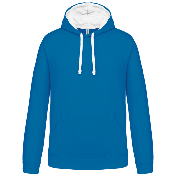 Sweat à capuche unisexe contrastée Kariban