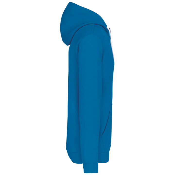Sweat à capuche unisexe contrastée Kariban
