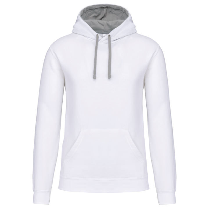 Sweat à capuche unisexe contrastée Kariban