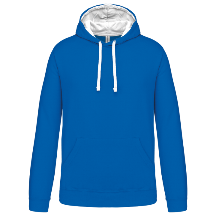 Sweat à capuche unisexe contrastée Kariban