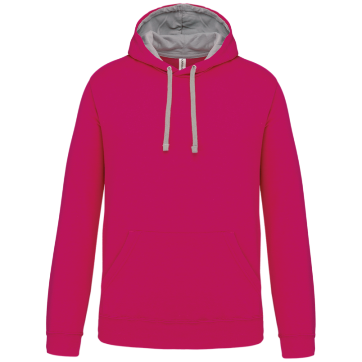 Sweat à capuche unisexe contrastée Kariban