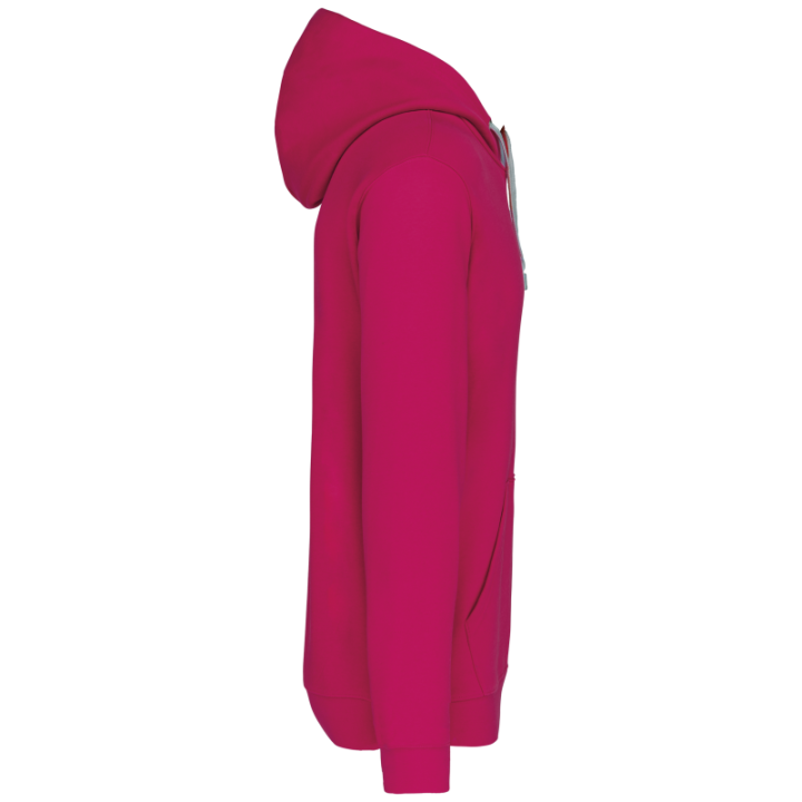 Sweat à capuche unisexe contrastée Kariban