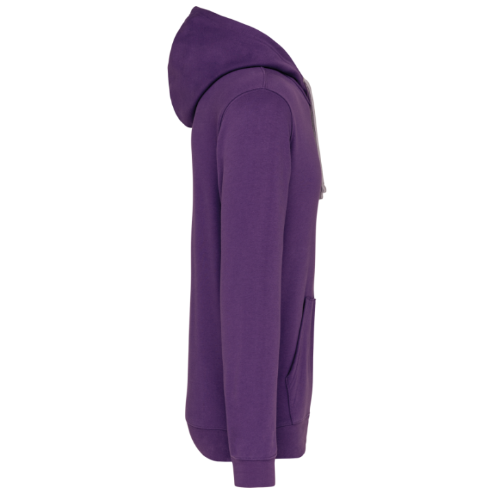 Sweat à capuche unisexe contrastée Kariban