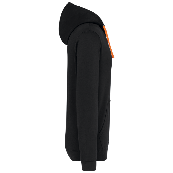 Sweat à capuche unisexe contrastée Kariban
