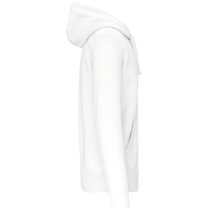 Sweat-shirt capuche zippé unisexe