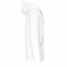 Sweat-shirt capuche zippé unisexe