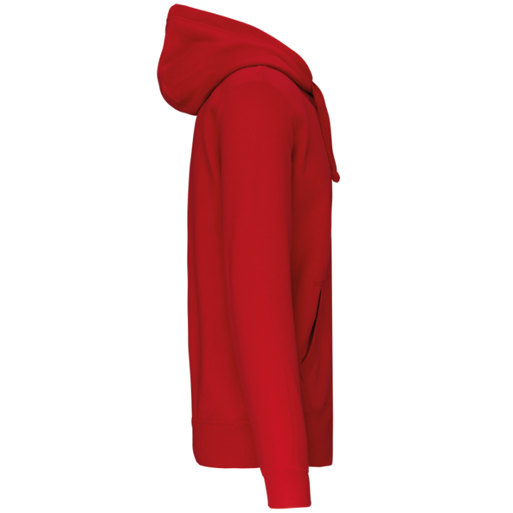 Sweat-shirt capuche zippé unisexe