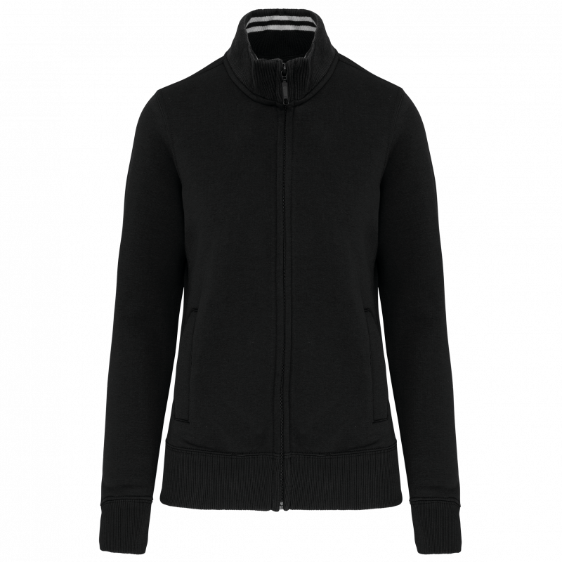 Veste molleton zippée femme