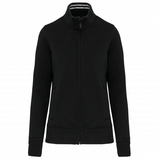 Veste molleton zippée femme