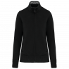 Veste molleton zippée femme