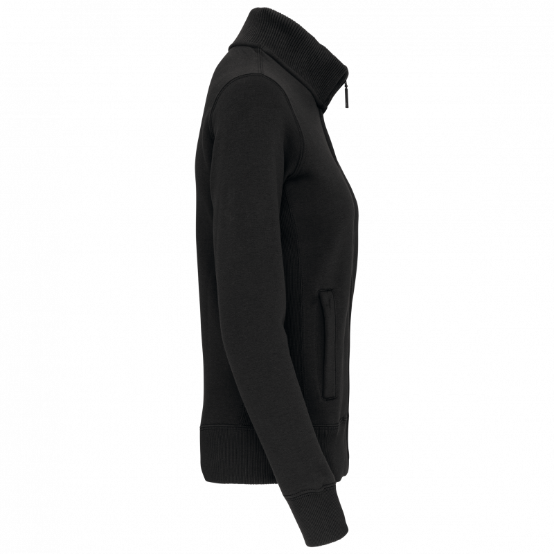 Veste molleton zippée femme