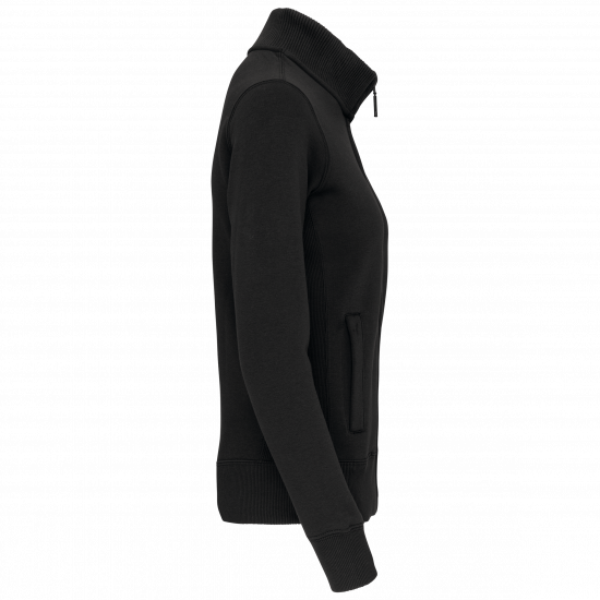Veste molleton zippée femme