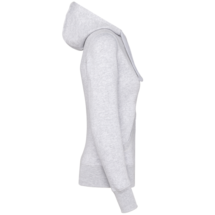 Sweat-shirt zippé capuche femme