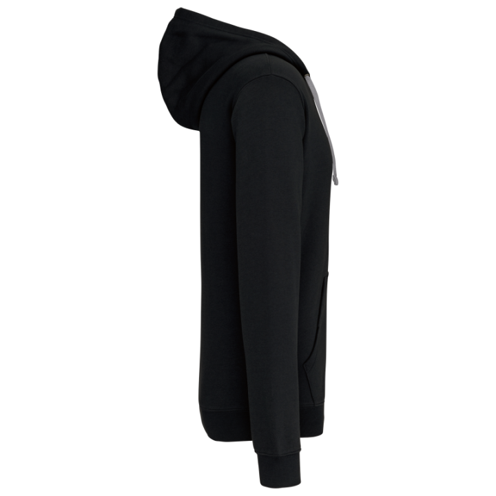 Sweat-shirt zippé capuche