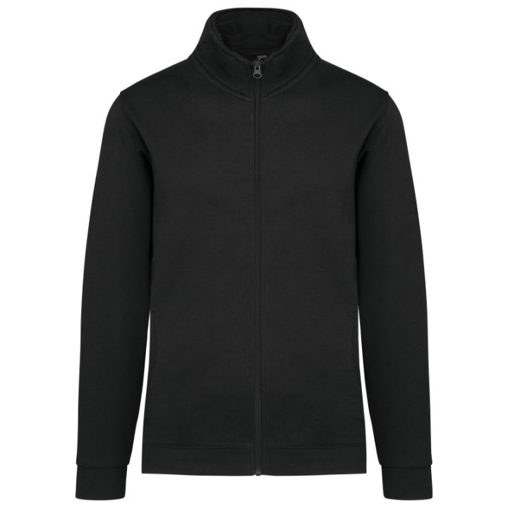 Veste molleton zippée