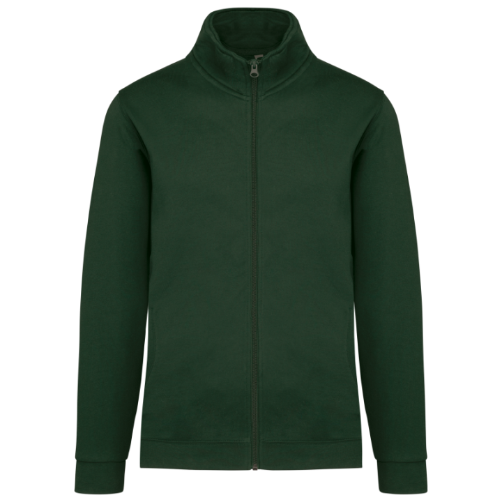 Veste molleton zippée