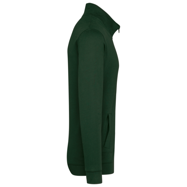 Veste molleton zippée