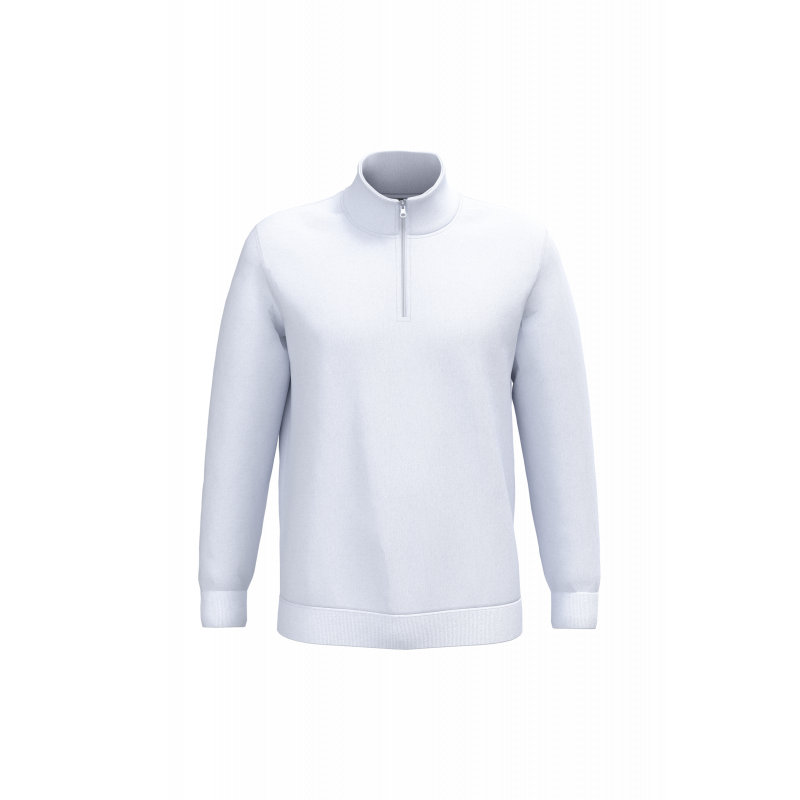 K478 - Sweat-shirt col zippé KARIBAN K478 - Sweat-shirt col zippé KARIBAN