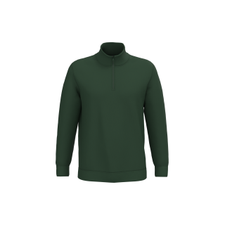 K478 - Sweat-shirt col zippé KARIBAN