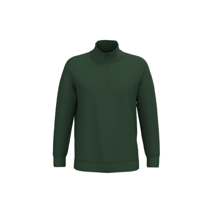 K478 - Sweat-shirt col zippé KARIBAN
