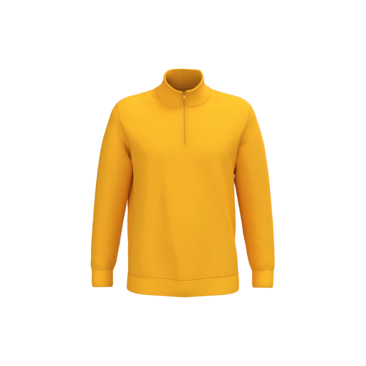 K478 - Sweat-shirt col zippé KARIBAN