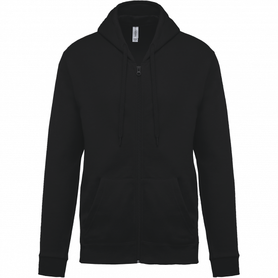 Sweat-shirt zippé capuche