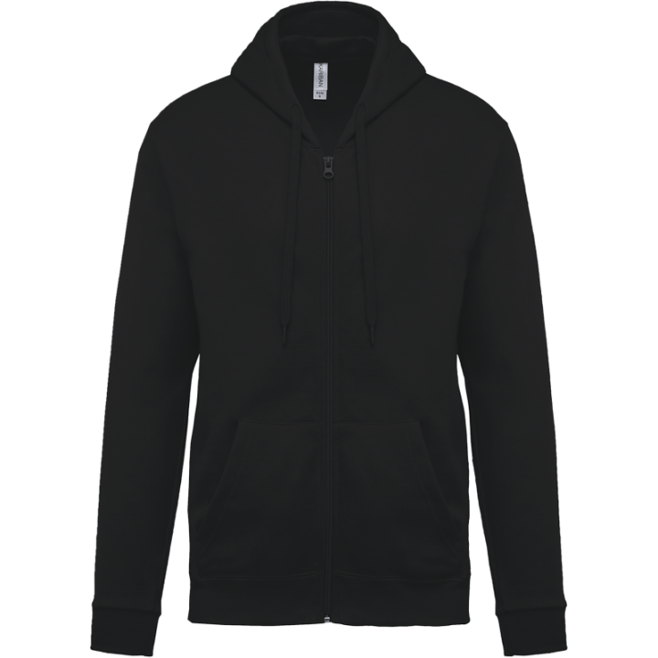 Sweat-shirt zippé capuche
