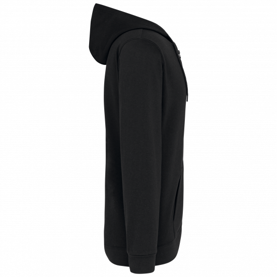 Sweat-shirt zippé capuche