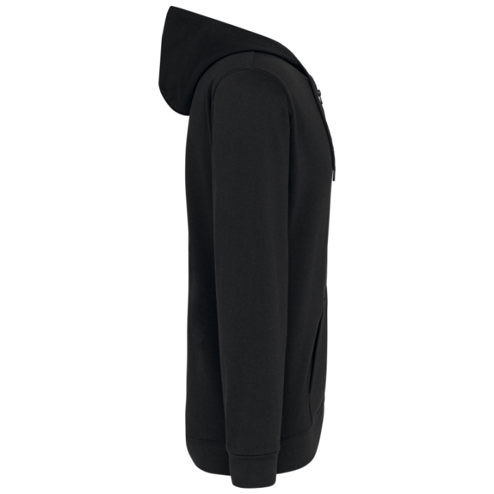 Sweat-shirt zippé capuche