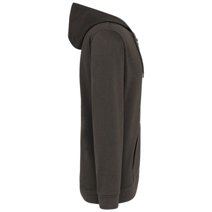Sweat-shirt zippé capuche