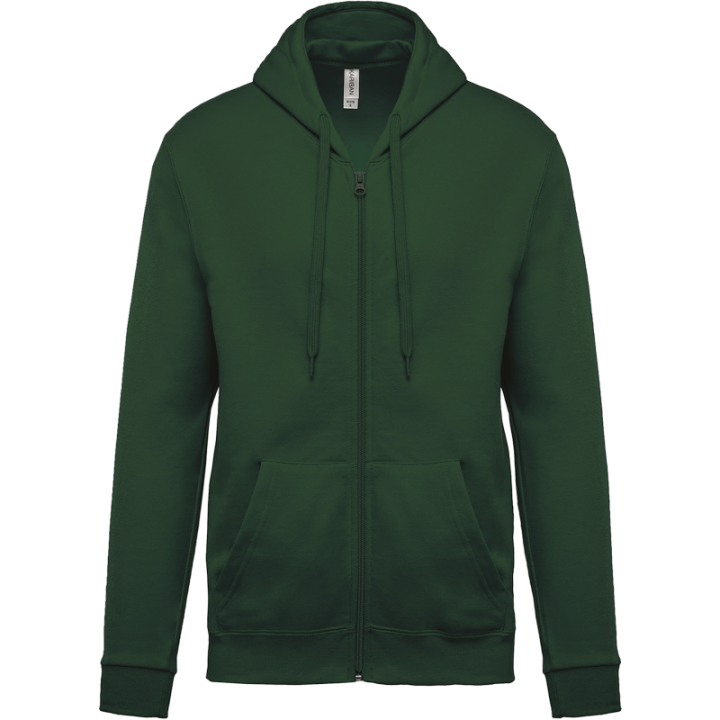 Sweat-shirt zippé capuche