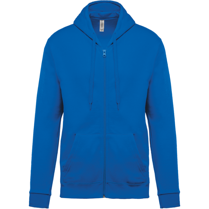 Sweat-shirt zippé capuche