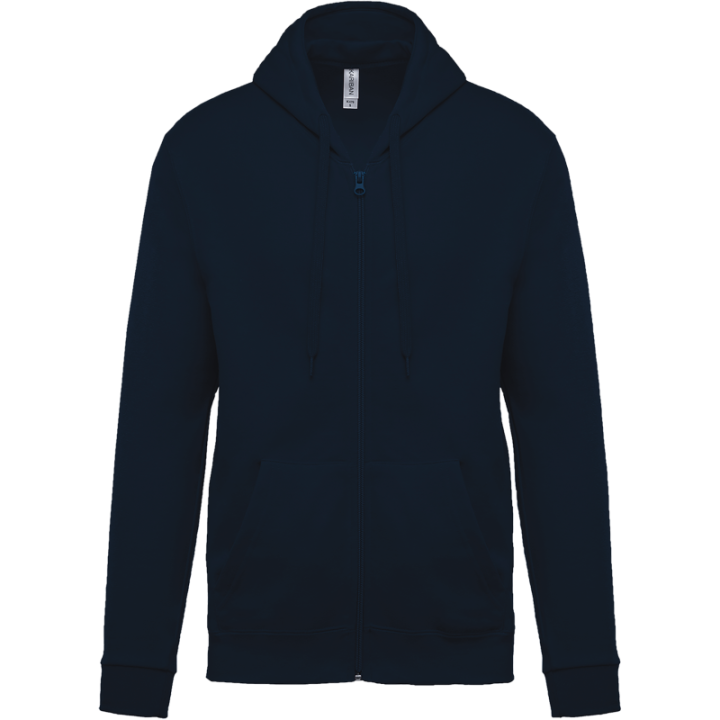 Sweat-shirt zippé capuche