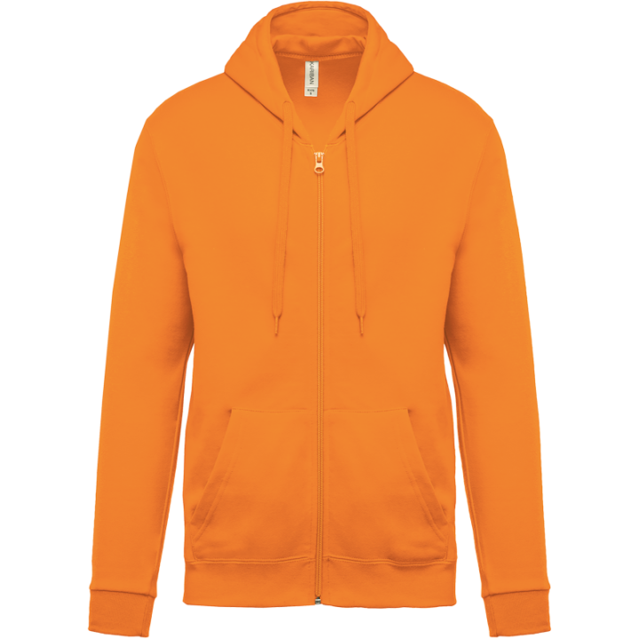 Sweat-shirt zippé capuche