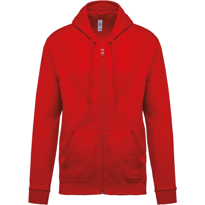 Sweat-shirt zippé capuche