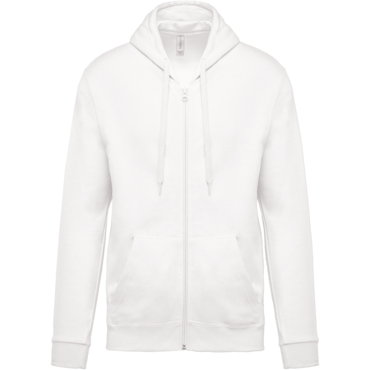 Sweat-shirt zippé capuche