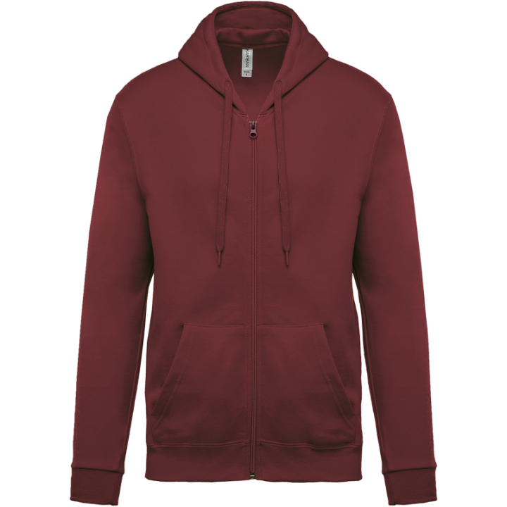 Sweat-shirt zippé capuche