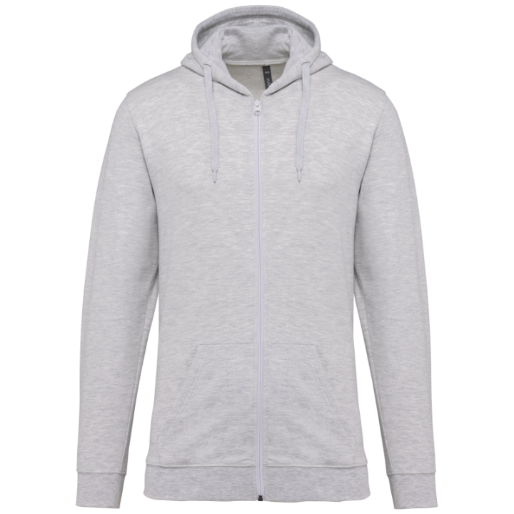 Sweat-shirt zippé capuche