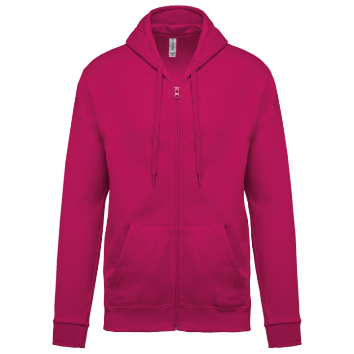 Sweat-shirt zippé capuche