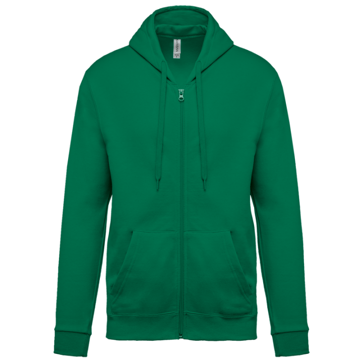 Sweat-shirt zippé capuche