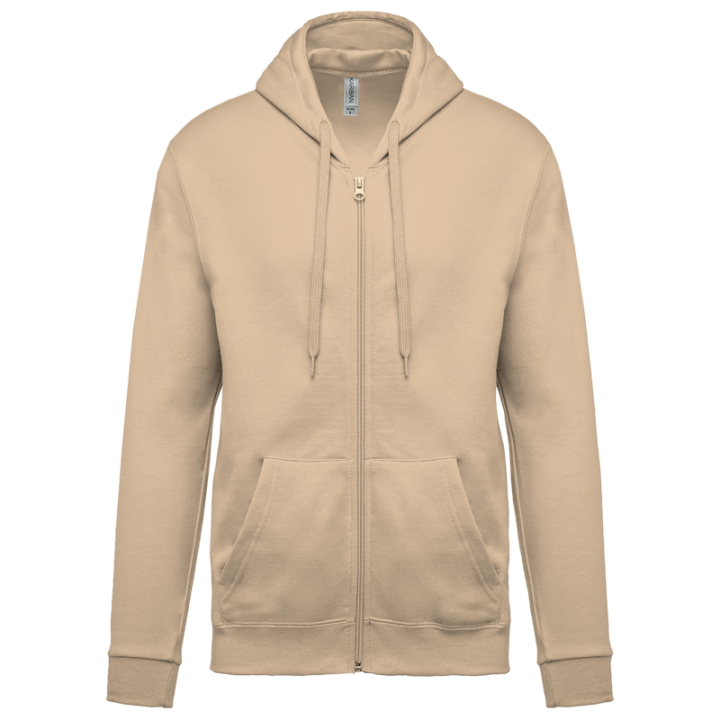 Sweat-shirt zippé capuche