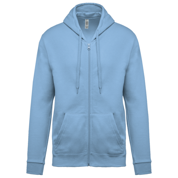 Sweat-shirt zippé capuche